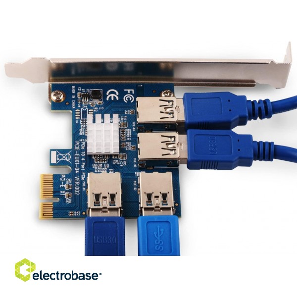 Ubit PCI-E Riser X0011N2TH5 фото 3