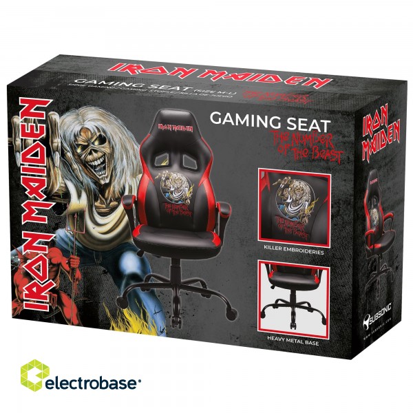 Subsonic Original Gaming Seat Iron Maiden image 10