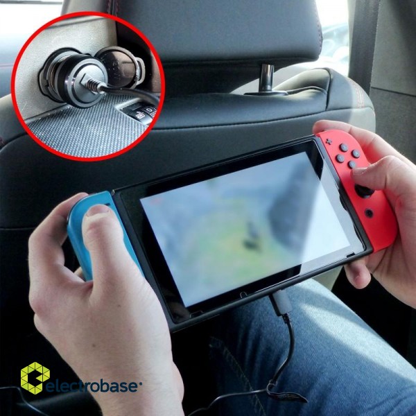 Subsonic Car Charger for Switch paveikslėlis 3