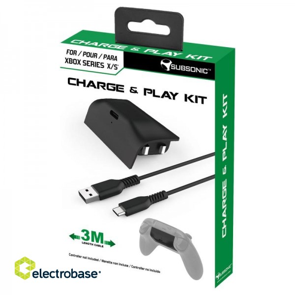 Subsonic Charge and Play Kit for Xbox X/S paveikslėlis 5