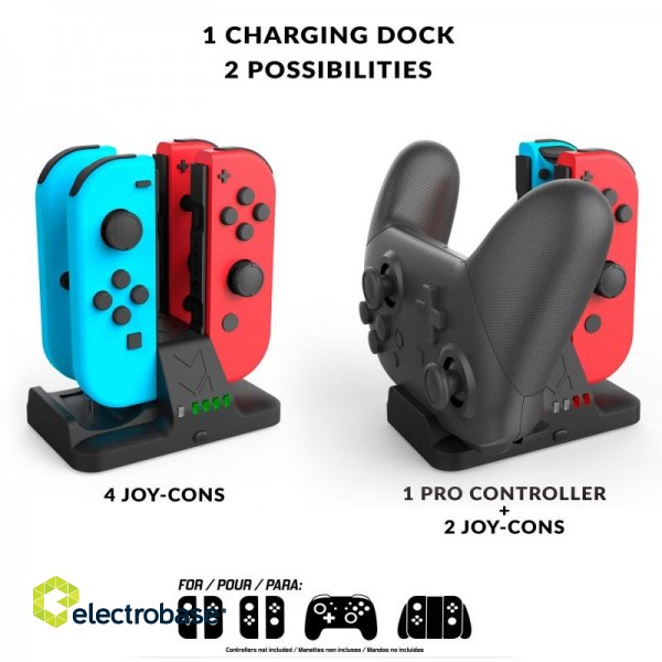 Subsonic Charging Station for Switch фото 3