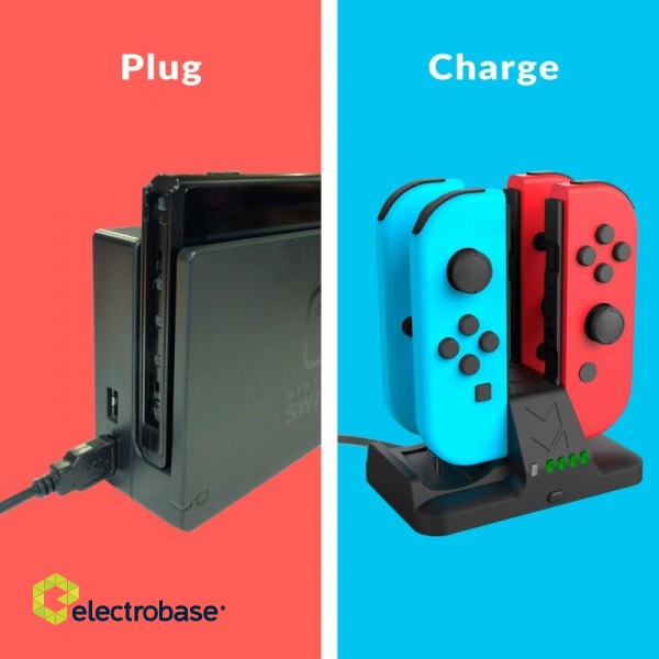 Subsonic Charging Station for Switch фото 6