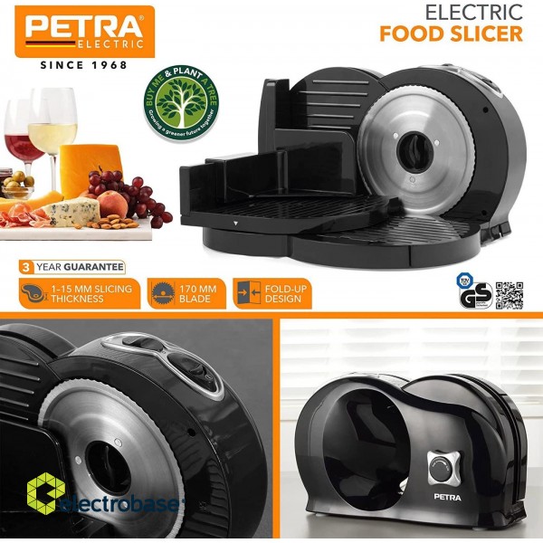 Petra PT3683VDEEU10 Electric Food Slicer image 2