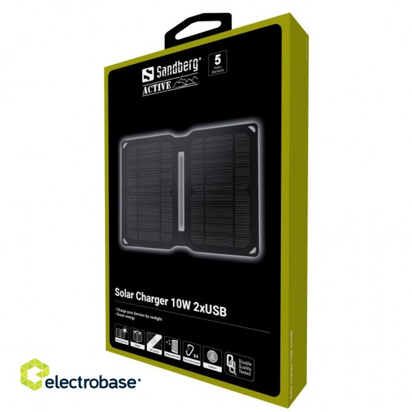 Sandberg 420-69 Solar Charger 10W 2xUSB фото 5