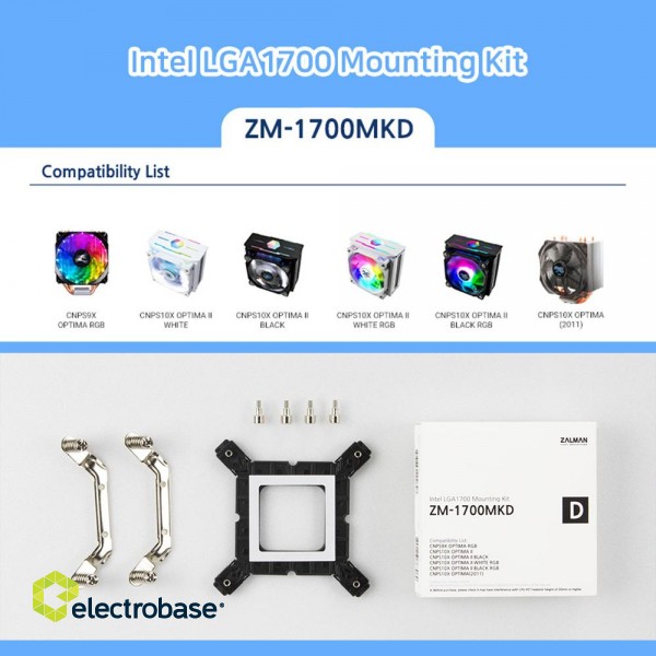Zalman ZM-1700MKD Intel Mounting Kit image 2