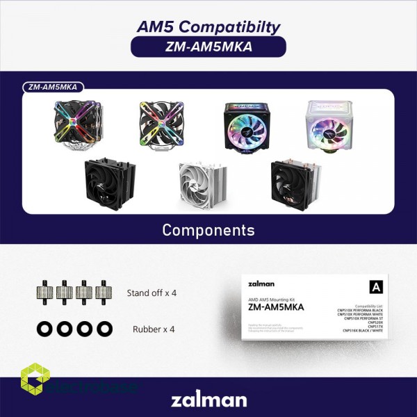 Zalman ZM-AM5MKA AMD Mounting Kit image 2