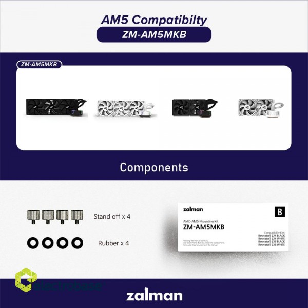 Zalman ZM-AM5MKB AMD Mounting Kit image 2