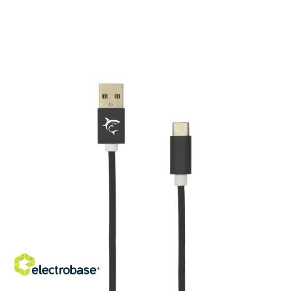 White Shark Adder cable USB-> Type-C M/M 2m image 1