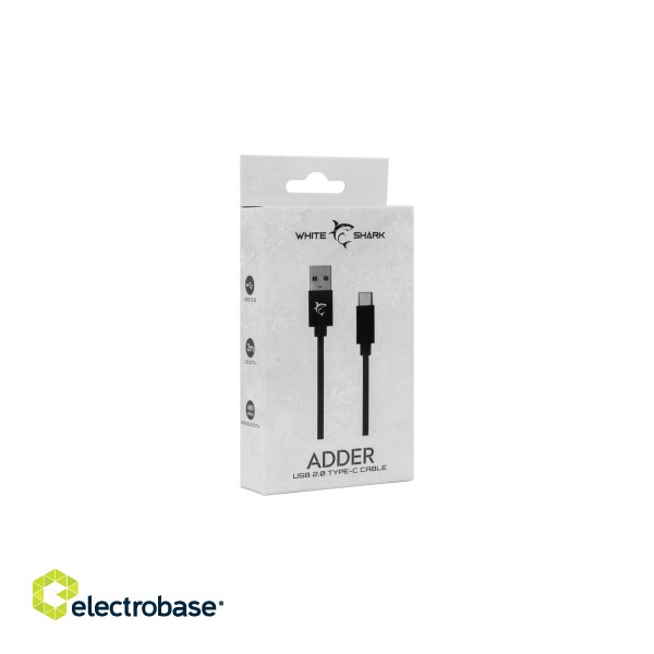White Shark Adder cable USB-> Type-C M/M 2m фото 2
