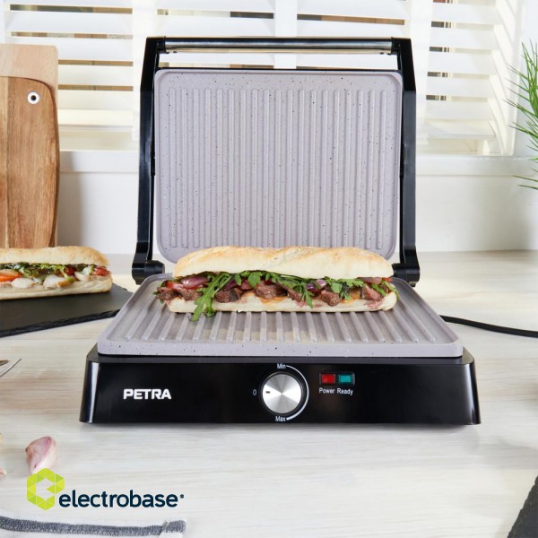 Petra PT4076VDEEU10 Marblest XL Health Panini grill paveikslėlis 3