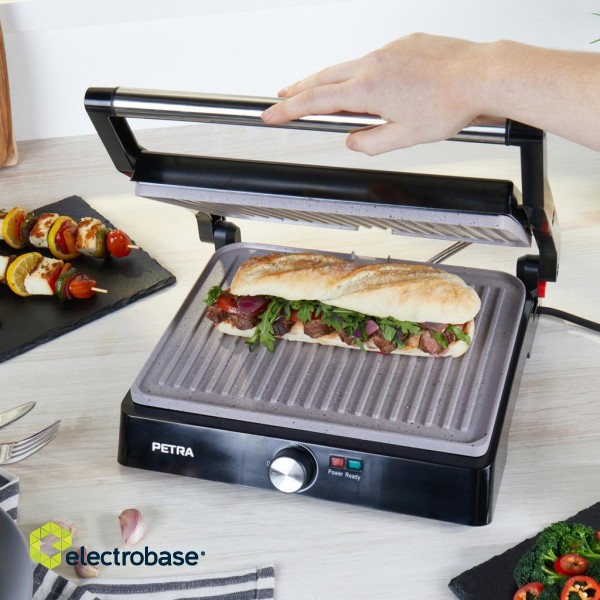 Petra PT4076VDEEU10 Marblest XL Health Panini grill image 6