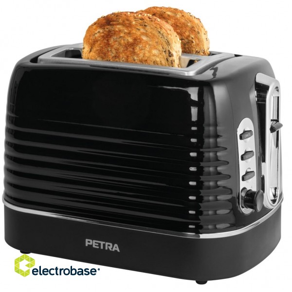 Petra PT5573BLKVDE Oscuro 2 slice toaster image 1