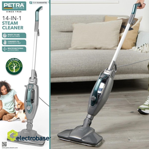 Petra PF01369VDE 14in1 Steam cleaner фото 6
