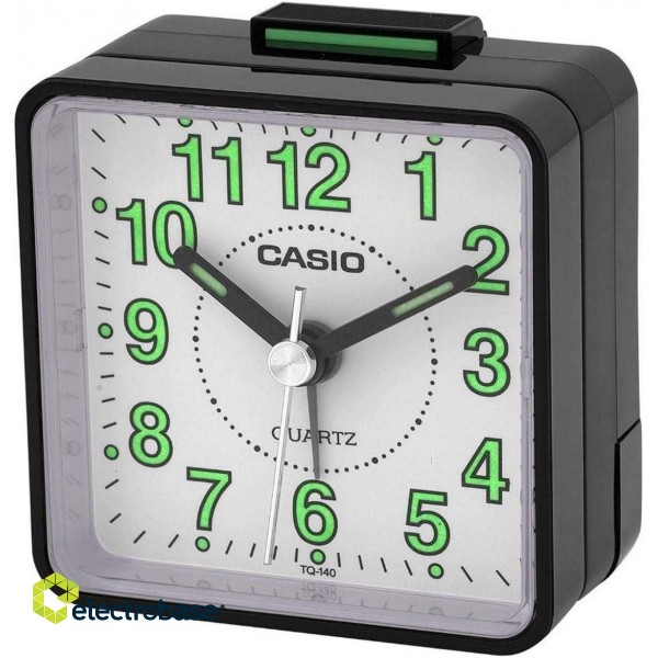 CASIO Collection Wake Up Timer Digital Alarm Clock TQ-140-1BEF image 1