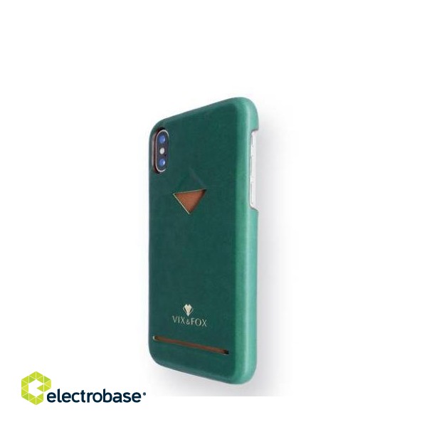 VixFox Card Slot Back Shell for Iphone XSMAX forest green paveikslėlis 2