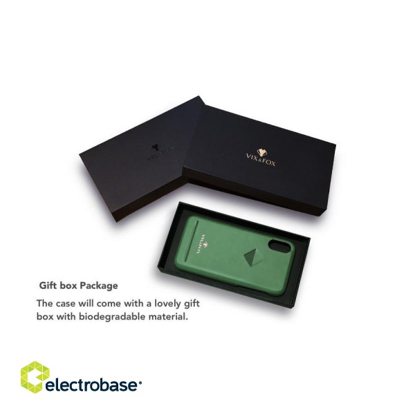 VixFox Card Slot Back Shell for Iphone 7/8 forest green paveikslėlis 6