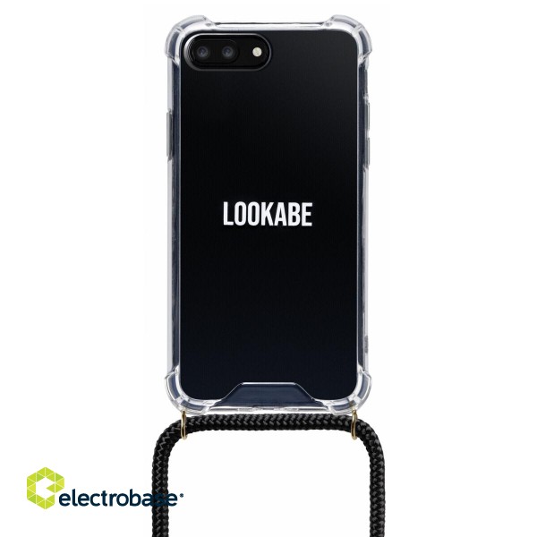 Lookabe Necklace iPhone 7/8+ gold black loo002 image 1