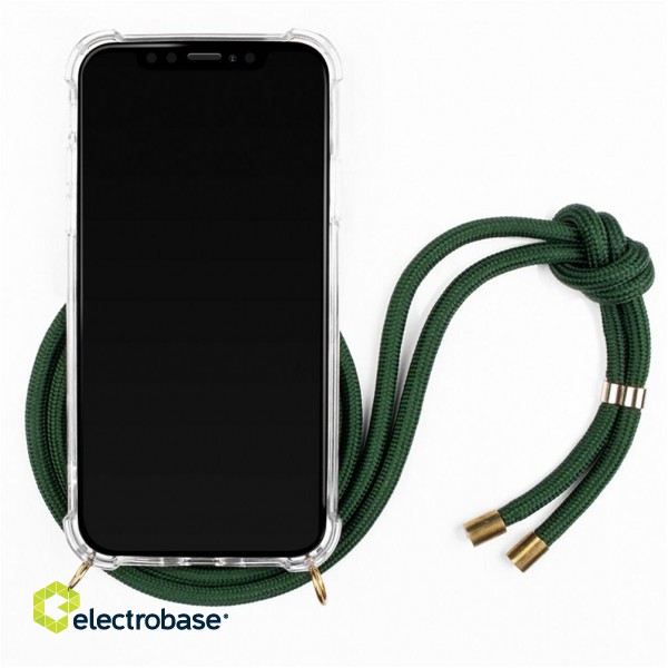 Lookabe Necklace iPhone Xr gold green loo014 фото 2
