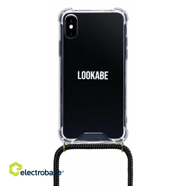 Lookabe Necklace iPhone Xs Max gold black loo005 image 5