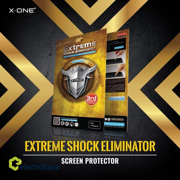 X-ONE Extreme Shock Eliminator for iPhone 7 black paveikslėlis 4