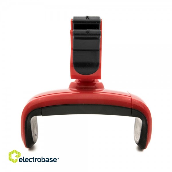 Tellur Car Phone Holder, Air vent mount, 360 degree ,clip=5.3-8 cm, red paveikslėlis 2
