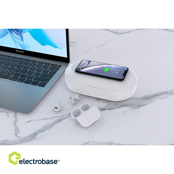 Devia Wireless Charging Disinfection box white image 7