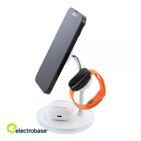 Tellur 3in1 MagSafe Wireless Desk Charger image 5