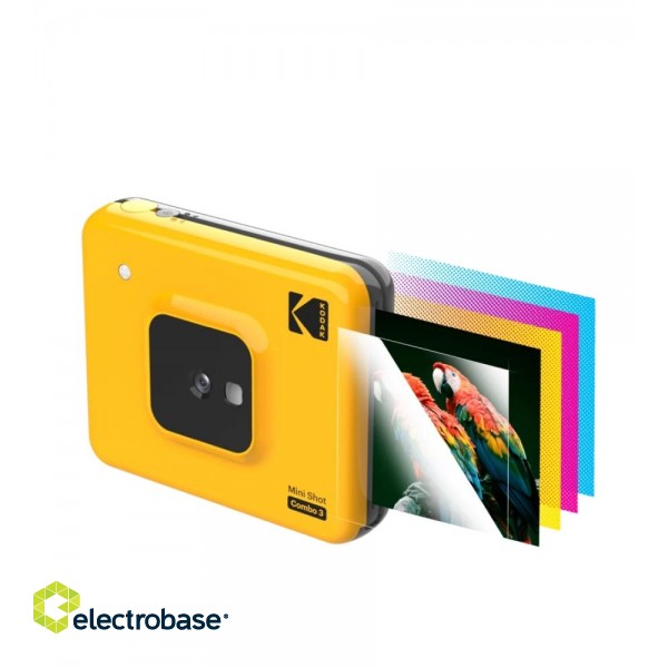 Kodak Mini Shot 2  Camera and Printer Combo Yellow paveikslėlis 3