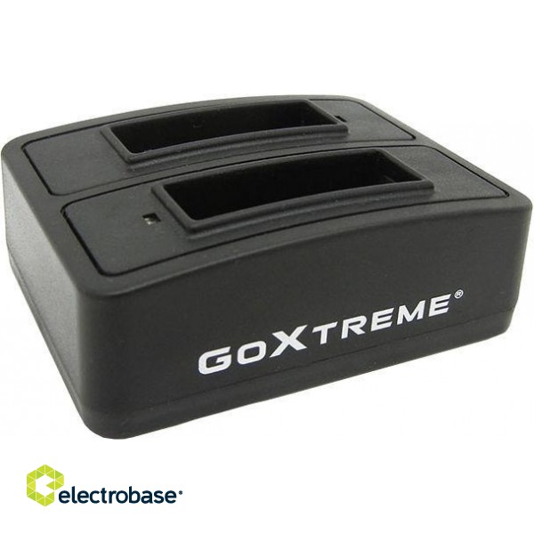 GoXtreme Battery Charging Station Dual Vision 4K 01492 paveikslėlis 1