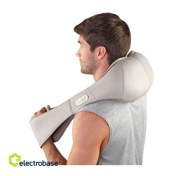Homedics NMS-620H-EU Quad Action Shiatsu Kneading Neck & Shoulder Massager With Heat image 3