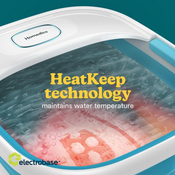 Homedics FB-70BL-EB Smart Space Collapsible Foot Spa image 4