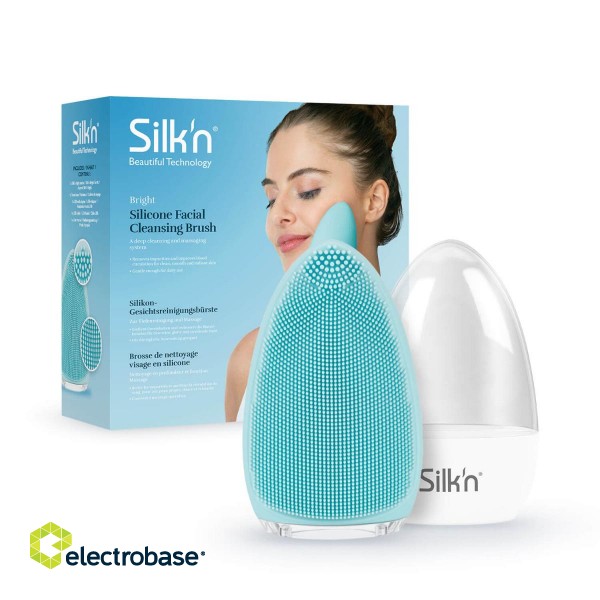 Silkn Bright Silicone Facial Cleansing Brush FB1PE1B001 image 6