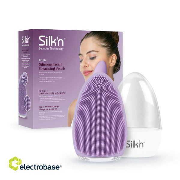 Silkn Bright Silicone Facial Cleansing Brush FB1PE1PU001 фото 6