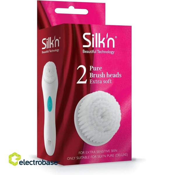 Silkn Pure refill brushes Extra Soft SCPR2PEUES001 image 2