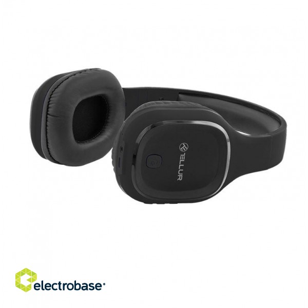 Tellur Bluetooth Over-Ear Headphones Pulse black image 3
