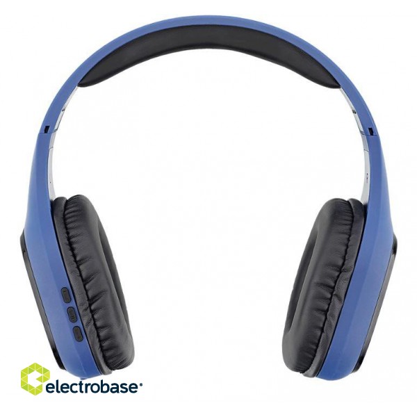 Tellur Bluetooth Over-Ear Headphones Pulse blue фото 2