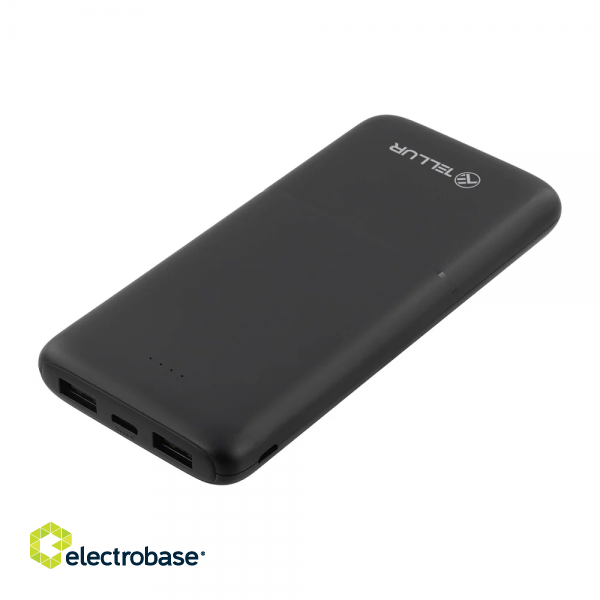 Tellur 10000mAh power bank black paveikslėlis 4