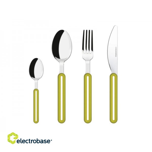 ViceVersa Offset Cutlery Set 24 green 16511 image 1