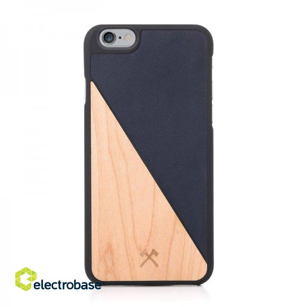 Woodcessories EcoSplit  iPhone 6(s) Maple/blue eco231 image 1