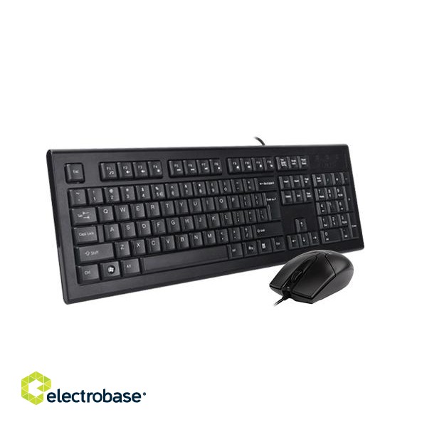 A4Tech Mouse & Keyboard KR-85550 black 46009 paveikslėlis 2