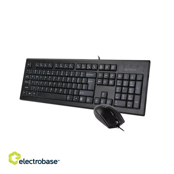 A4Tech Mouse & Keyboard KR-85550 black 46009 paveikslėlis 3