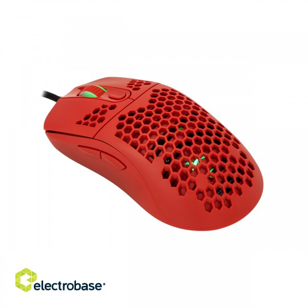 White Shark GM-5007 GALAHAD-R Gaming Mouse Red image 2