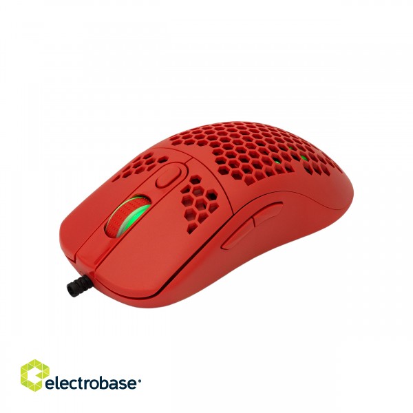 White Shark GM-5007 GALAHAD-R Gaming Mouse Red paveikslėlis 3