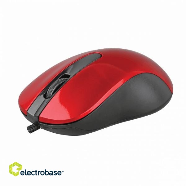 Sbox Optical Mouse M-901 red paveikslėlis 1