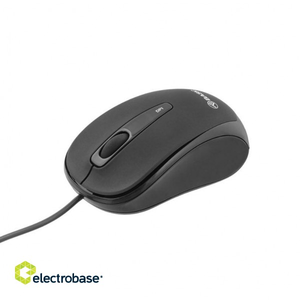Tellur Basic Wired Mouse mini USB black paveikslėlis 2