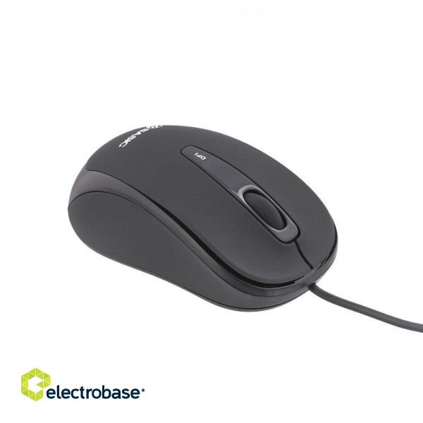 Tellur Basic Wired Mouse mini USB black фото 3