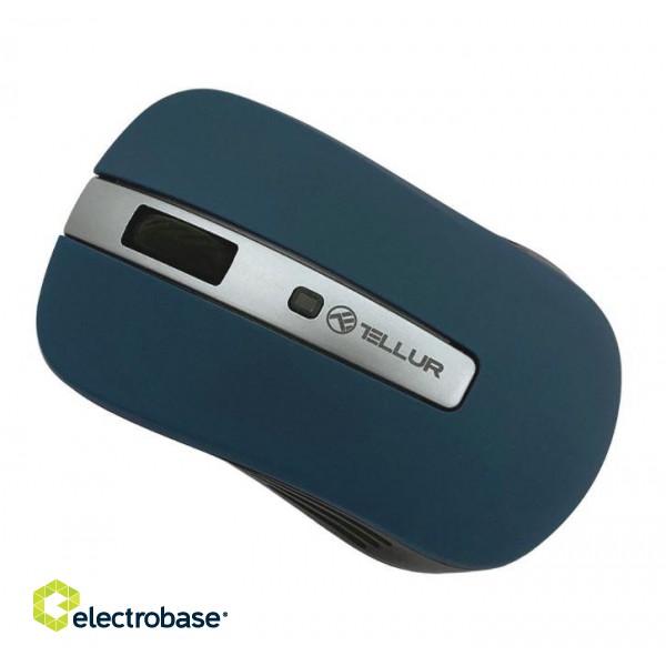 Tellur Basic Wireless Mouse, LED dark blue image 2