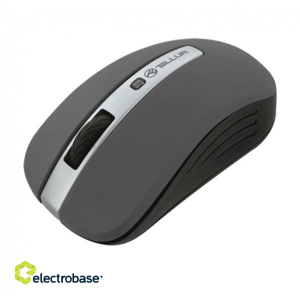 Tellur Basic Wireless Mouse, LED dark grey image 1