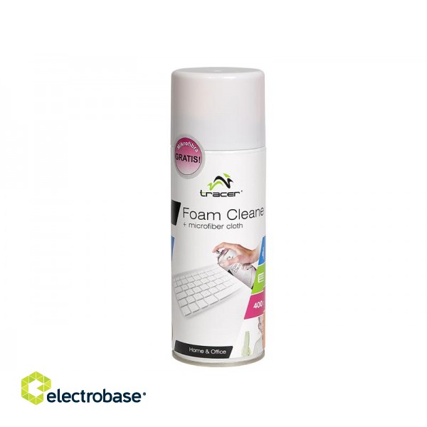 Tracer Foam Cleaner + microfiber cloth 400ml 42105 image 1