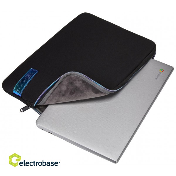 Case Logic 4693 Reflect Laptop Sleeve 14 REFPC-114 Black/Gray/Oil image 4